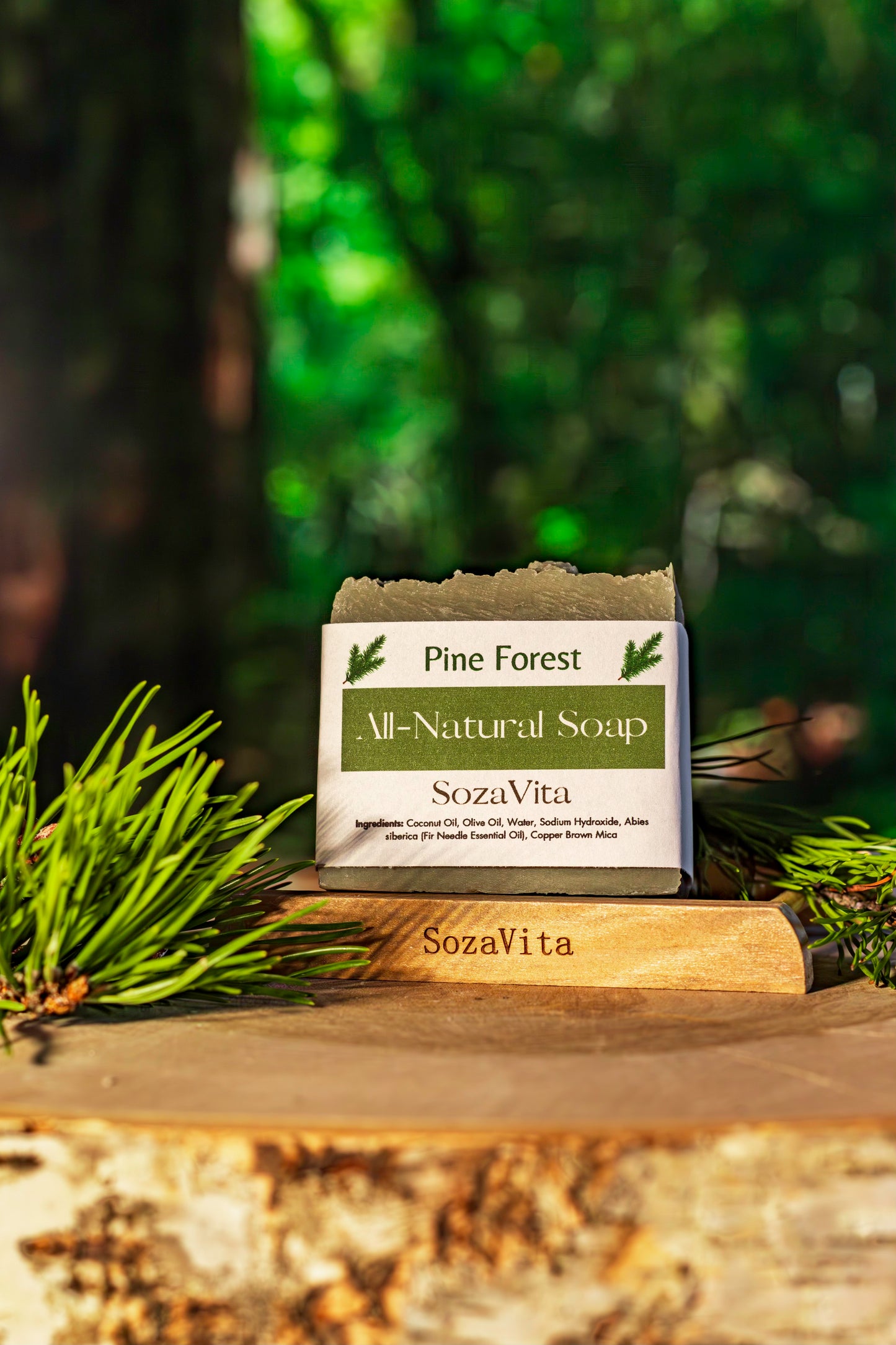 All-Natural Pine Forest Soap