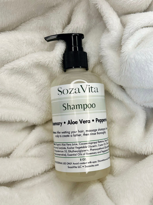 Liquid Shampoo | Rosemary + Peppermint