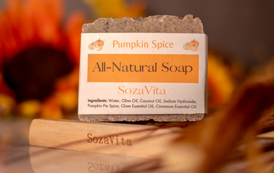 All-Natural Pumpkin Pie Spice Soap