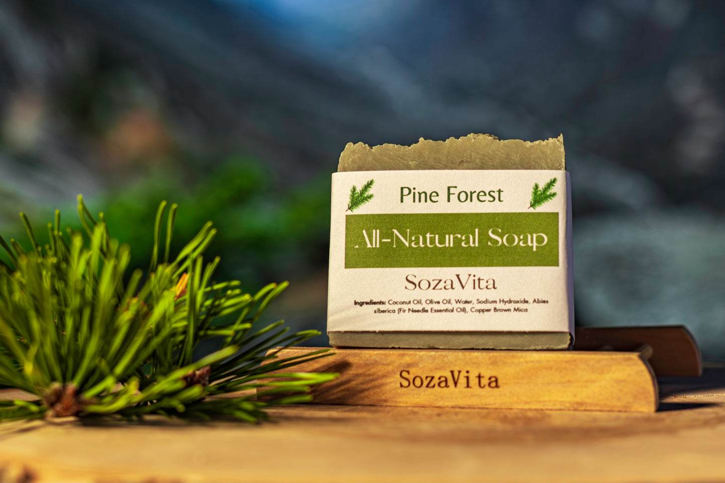 All-Natural Pine Forest Soap