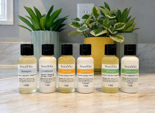 Liquid Shampoo & Conditioner Sample Bundle