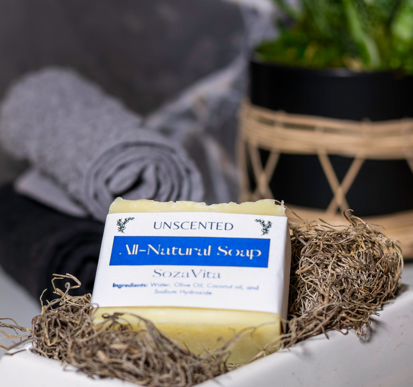 All-Natural Unscented Soap